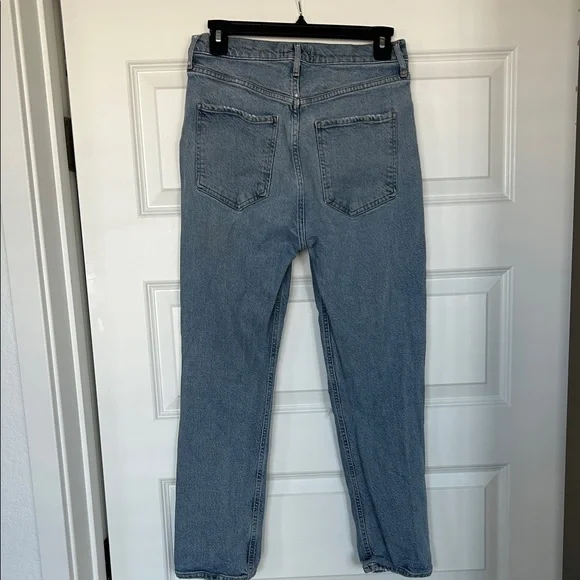 Agolde Light Blue Denim Jeans - Picture 5 of 5